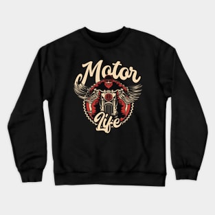 Motor Life Crewneck Sweatshirt